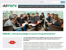 Tablet Screenshot of ddmore.eu